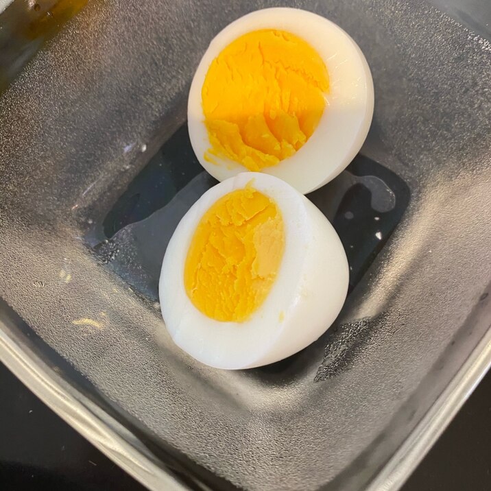 節約茹で卵